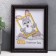 Photo frame plastic L-2 15x21 cm Wenge (plastic screen)