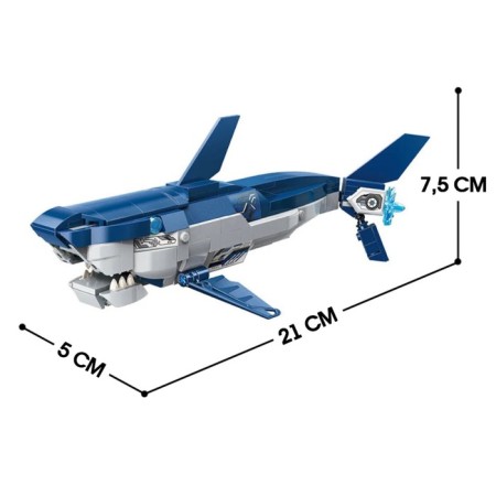 Designer Fortal ideas "Shark", 3 in 1, 237 details-1