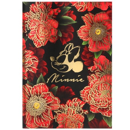 Notepad A5, on a paper clip, 40 sheets, to a point, gold embossing, Minnie Mouse-6