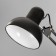 Table lamp on a hinges 800 "Crucian, black" E27 40W Risalux