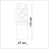 Remote to PULT for art. 358613-358636, black color