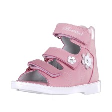 Сандалии детские, размер 30, цвет розовый