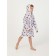Children's robe with a hood, height 122 cm