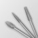 Mills with diamond spraying, with nozzles for a pedicure, in a plastic organizer, 12 pcs
