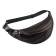 Waist bag, lightning department, adjustable belt, brown color