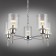 Suspended chandelier Dronero E27 300W