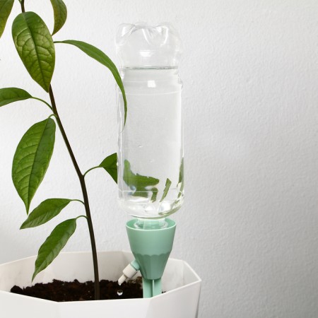 Auto -polyove for indoor plants, under a bottle, adjustable, with a tap, of plastic, height 17.5 cm, mix, Greengo-11