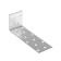 Corner Fixing Anchor Tundra Krep, 40x120x40x2 mm