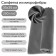 Microfiber for glass, against stains, 35 x 35 cm, 250 g/m²