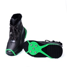 Ice steps 5 spikes size 26-35, green, children's