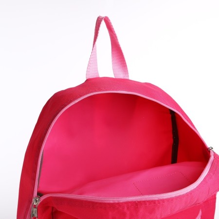 Bades on lightning, external pocket, fuchsia color-5