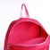 Bades on lightning, external pocket, fuchsia color