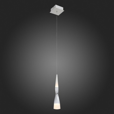 STL LUCE Sus. SL405.103.01. Bochie. 1x7 W, LED, 3000K, 350 LM, 7x7x55 cm, chromium color-2