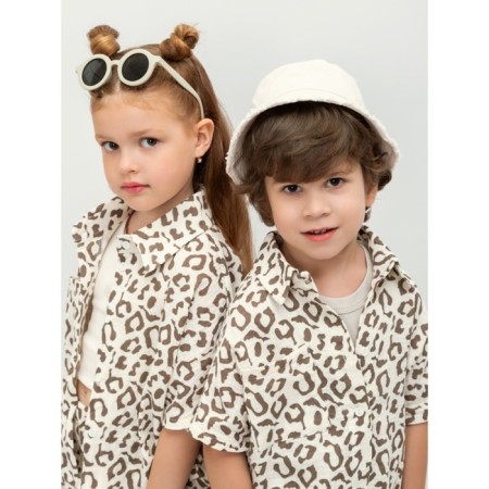 Muslim children's costume Amarobaby Easy, height 110 cm, print leopard-16