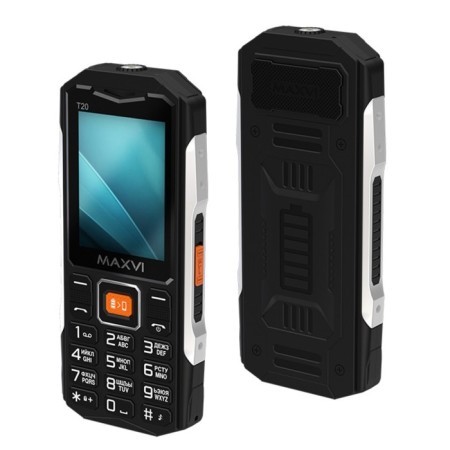 MaxVi T20 Black smartphone-1