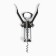Corkscrew "For sweet and semi -sweet kisses", 16 x 5.5 cm