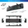 DVR Trendvisionmr-4k Ultra HD, 2 cameras, viewing angle 140 °, IPS display 11 ", GPS 78249