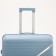 Big suitcase 28 ", lightning department, code castle, 4 wheels, blue color