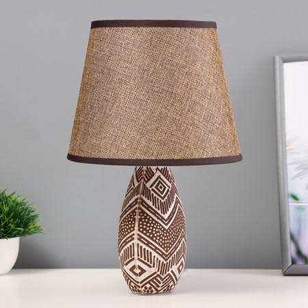 Savva table lamp E14 40W brown 20x20x32cm-2