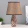 Savva table lamp E14 40W brown 20x20x32cm