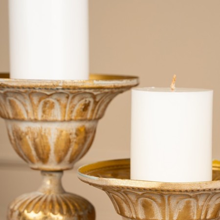Summary Metal "Tier" for one candle 16 x 16 x 31 cm-12