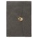 Organizer on the rings A6+, 80 sheets, leatherette, with a valve, a line, with a handle, in a gift box, gray