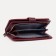 Women's wallet on a magnet, burgundy color