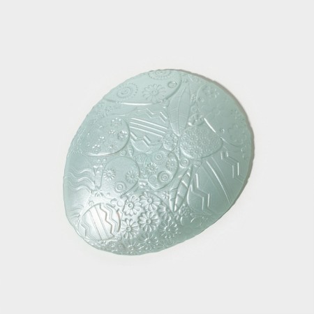 Easter glass dish, d = 17 cm-5