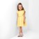 Baby dress with wings KAFTAN, size 34 (122-128 cm), yellow color