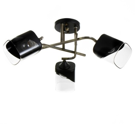 Svetogor chandelier "Game" 3x60W E27 bronze/black 58x58x24cm-1