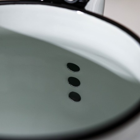Spherical kettle "Cherry Orchard", 3.5 l, induction, white color-2