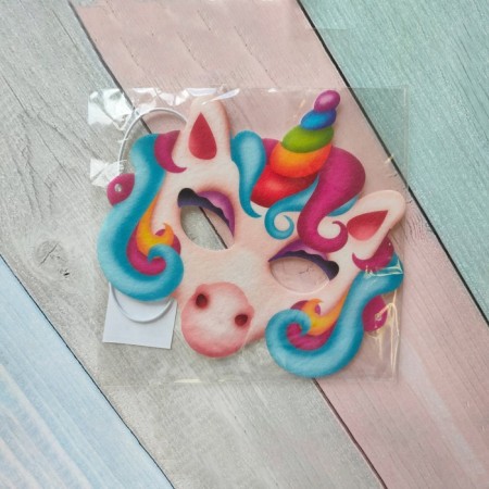 Puppet show. Mask "Unicorn"-3