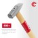 Hammer Locksmith 20015-04_z02, special. mounting system, wooden handle, 400 g