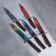 Souvenir wooden knife 2 modification, 5 colors in the package, mix