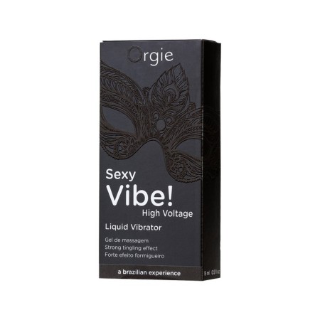 Orgie Sexy Vibe High Voltage massage gel, with increased vibration effect, 15 ml-6