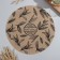 Ethel napkin "Natural" d38, jute