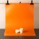 Photophone for subject shooting "Orange" PVC, 100 x 70 cm