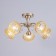 Cellular infinity chandelier 5x40W E14 gold 40x40x25 cm