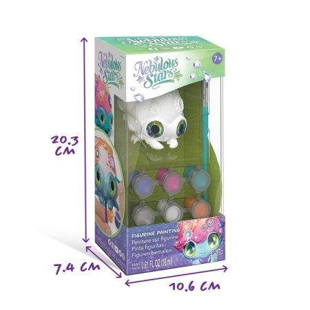 Set for creativity in coloring and decorating the gypsum figure Nebulous Stars Lyria-4