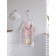 Apron kitchen with a photo print "Star Bunny", adjustable, size OS