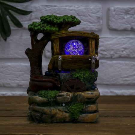 Fountain "Broach Stream" 10x14x18 cm (with backlight)-2