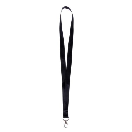 Baiga tape, width - 20 mm, length - 90 cm with a metal carbine, black