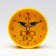 Clock - desktop an alarm clock "Good morning", discrete move, dial 8 cm, 9.5 x 9.5 cm, aa
