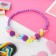 Children's “chosen” pink pink, 40 cm, mix color