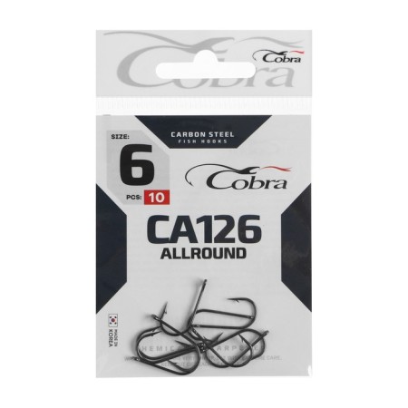 Cobra Allround hooks, series CA126, No. 6, 10 pcs.