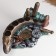 Stand for the bottle "Pike fish" 46x26x22cm, color