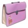 A4 Portfire folder, 600 μm, Erichkrause "Matt Pastel Bloom", with a textile insert, mix