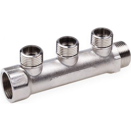 Aqualink threaded manifold, 3/4 "x 3/4" x 1/2 ", internal/outer thread, 3 outings-1