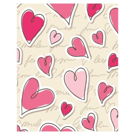 Pillow Bellard "Abundance of hearts, decorative, size 16x45 cm-1