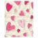 Pillow Bellard "Abundance of hearts, decorative, size 16x45 cm